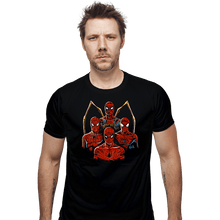 Load image into Gallery viewer, Shirts Fitted Shirts, Mens / Small / Black The Four Spidermen
