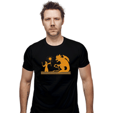 Load image into Gallery viewer, Secret_Shirts Fitted Shirts, Mens / Small / Black Epic Battle
