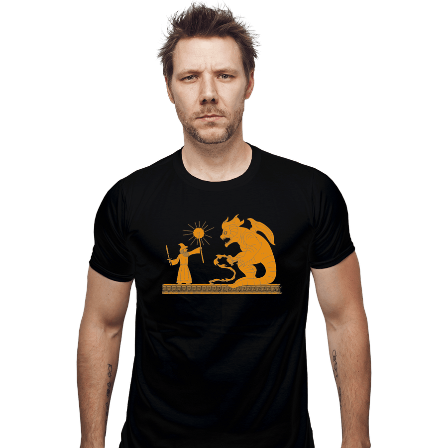 Secret_Shirts Fitted Shirts, Mens / Small / Black Epic Battle