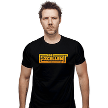 Load image into Gallery viewer, Shirts Fitted Shirts, Mens / Small / Black Keanu Be Excellent To Each Other
