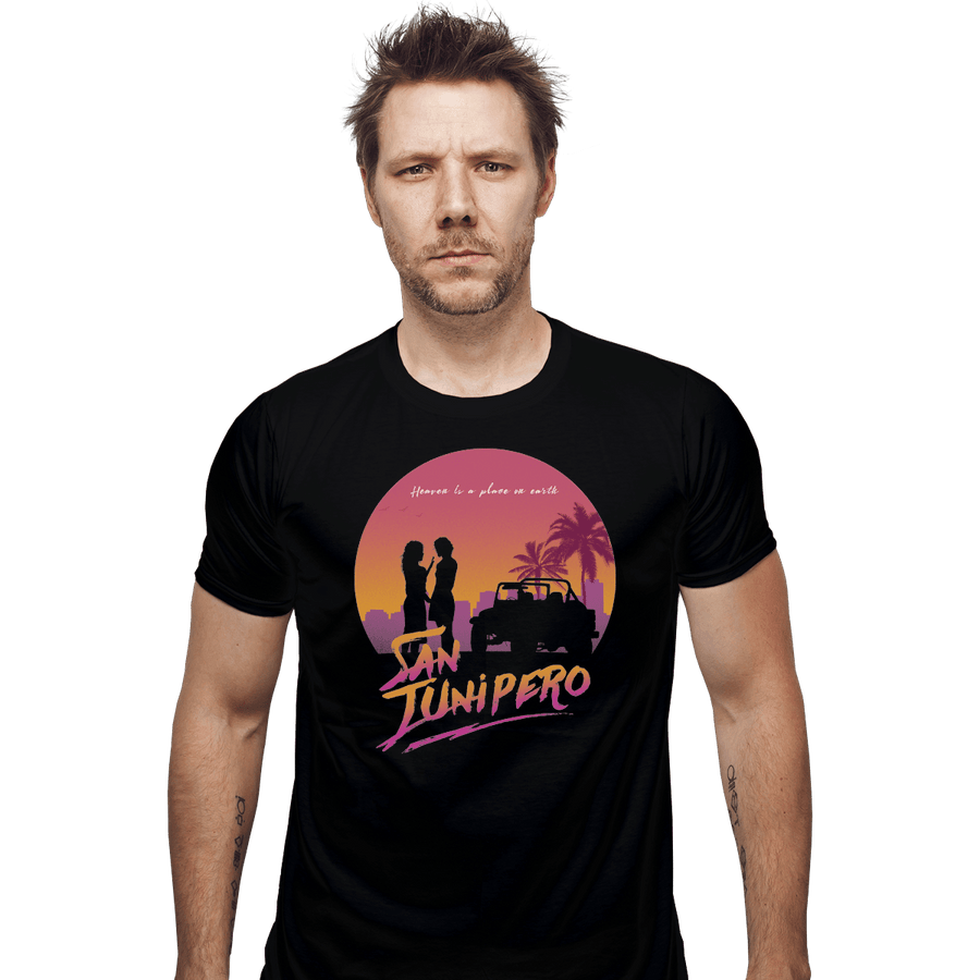 Shirts Fitted Shirts, Mens / Small / Black Heaven is a Place on Earth