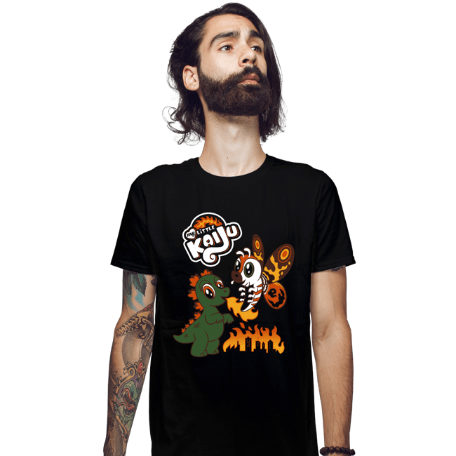 Shirts Fitted Shirts, Mens / Small / Black My Little Kaiju