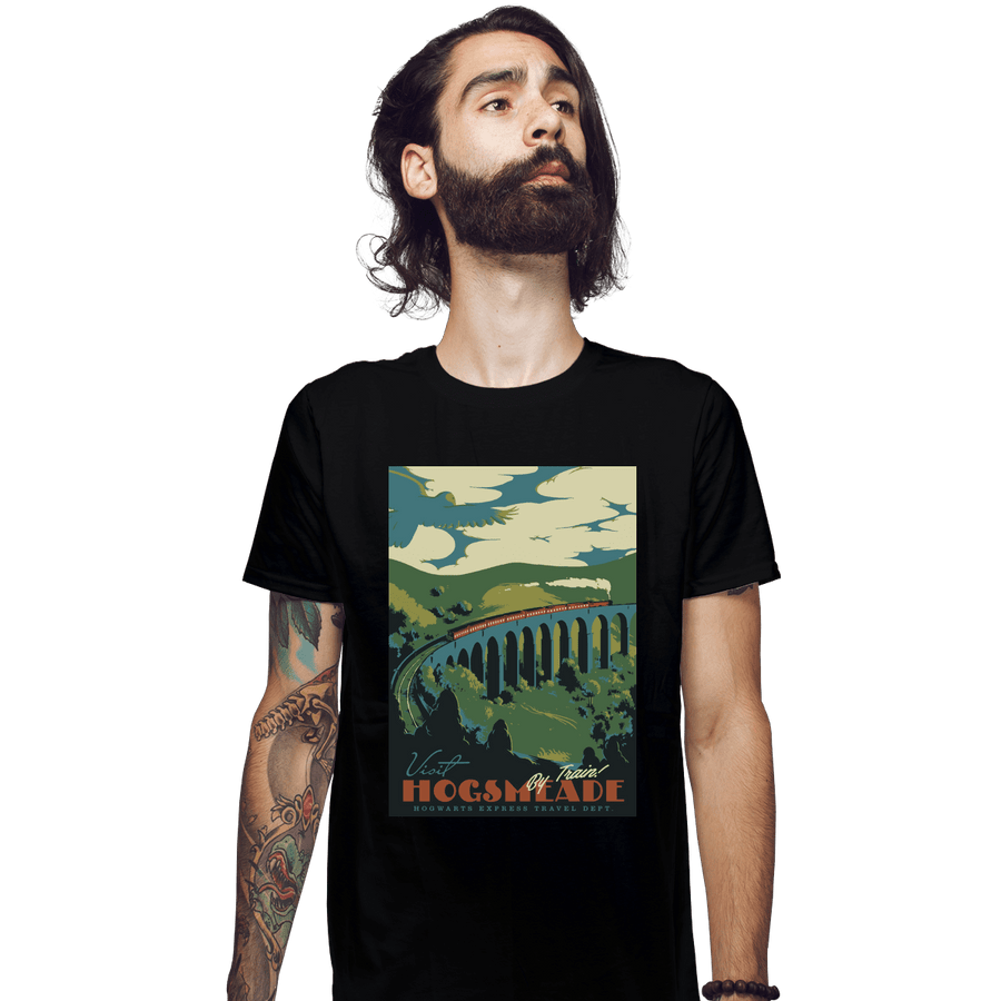 Shirts Fitted Shirts, Mens / Small / Black Visit Hogsmeade