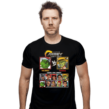 Load image into Gallery viewer, Daily_Deal_Shirts Fitted Shirts, Mens / Small / Black Fight Night
