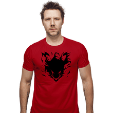 Load image into Gallery viewer, Shirts Fitted Shirts, Mens / Small / Red Devilman

