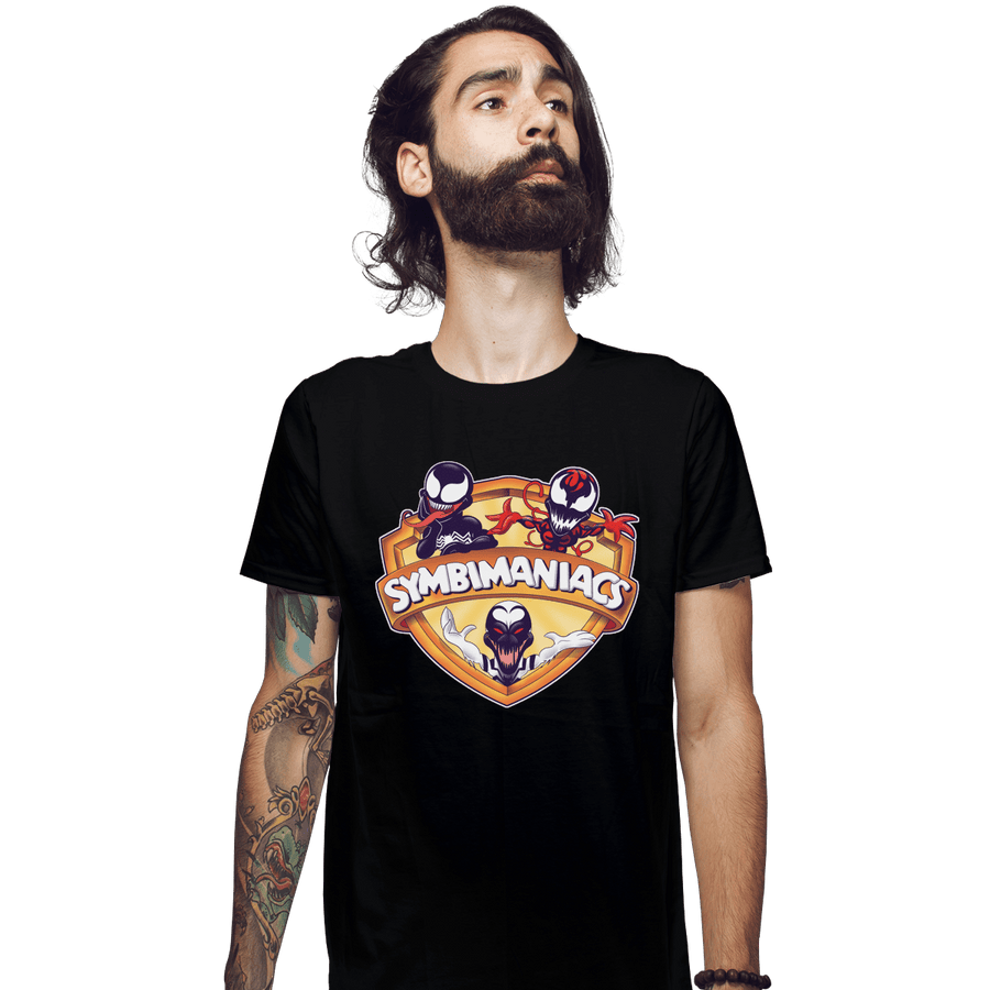 Shirts Fitted Shirts, Mens / Small / Black Symbimaniacs
