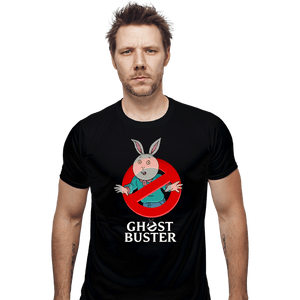 Secret_Shirts Fitted Shirts, Mens / Small / Black GhostBuster