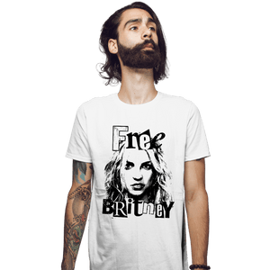 Secret_Shirts Fitted Shirts, Mens / Small / White Free Britney White