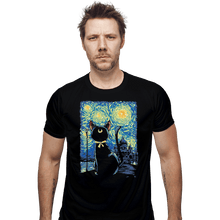 Load image into Gallery viewer, Shirts Fitted Shirts, Mens / Small / Black Claire De Lune
