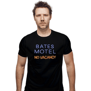 Shirts Fitted Shirts, Mens / Small / Black Bates Motel
