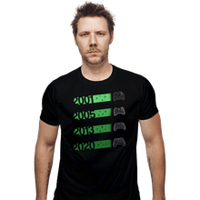 Load image into Gallery viewer, Shirts Fitted Shirts, Mens / Small / Black 2001 Controller
