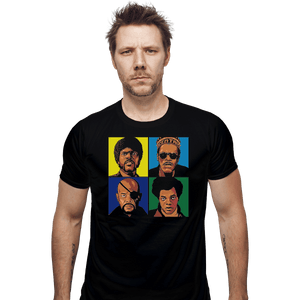 Shirts Fitted Shirts, Mens / Small / Black Pop Sam Jackson