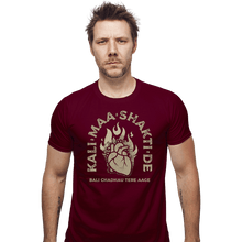 Load image into Gallery viewer, Shirts Fitted Shirts, Mens / Small / Maroon Kali Maa
