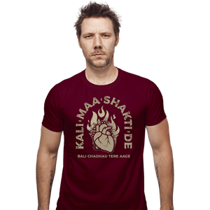 Shirts Fitted Shirts, Mens / Small / Maroon Kali Maa