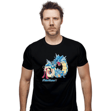 Load image into Gallery viewer, Shirts Fitted Shirts, Mens / Small / Black Pretty Guardian Trainer Neptune

