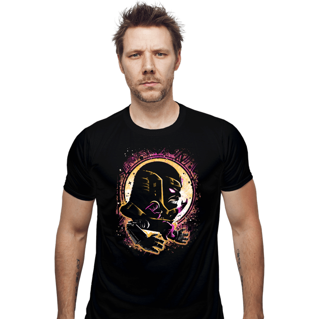 Daily_Deal_Shirts Fitted Shirts, Mens / Small / Black Big Head