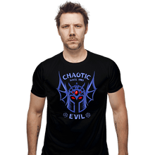 Load image into Gallery viewer, Daily_Deal_Shirts Fitted Shirts, Mens / Small / Black Chaotic Evil 83
