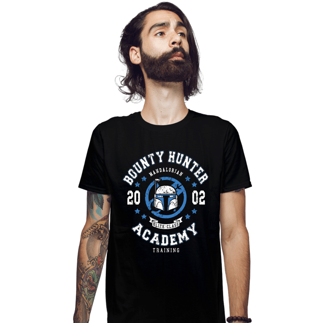 Shirts Fitted Shirts, Mens / Small / Black Bounty Hunter Academy
