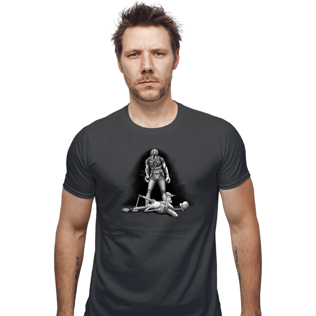Shirts Fitted Shirts, Mens / Small / Charcoal Droid Knockout