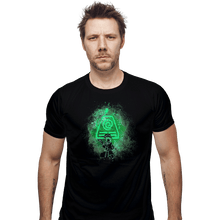 Load image into Gallery viewer, Shirts Fitted Shirts, Mens / Small / Black Toph Art
