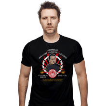 Load image into Gallery viewer, Shirts Fitted Shirts, Mens / Small / Black William Adama
