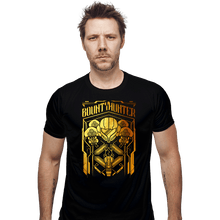 Load image into Gallery viewer, Daily_Deal_Shirts Fitted Shirts, Mens / Small / Black Samus Foil Crest
