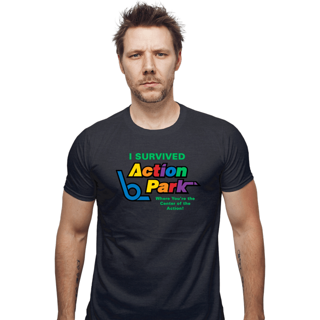 Secret_Shirts Fitted Shirts, Mens / Small / Dark Heather Action Park