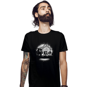 Shirts Fitted Shirts, Mens / Small / Black Moonlight Ghost Types