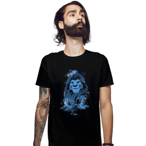 Shirts Fitted Shirts, Mens / Small / Black The Lion