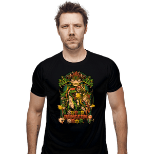 Daily_Deal_Shirts Fitted Shirts, Mens / Small / Black Super Dungeon Bros