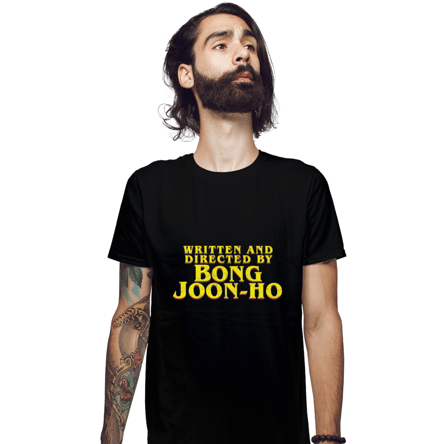 Shirts Fitted Shirts, Mens / Small / Black Directed By Bong Joon-Ho