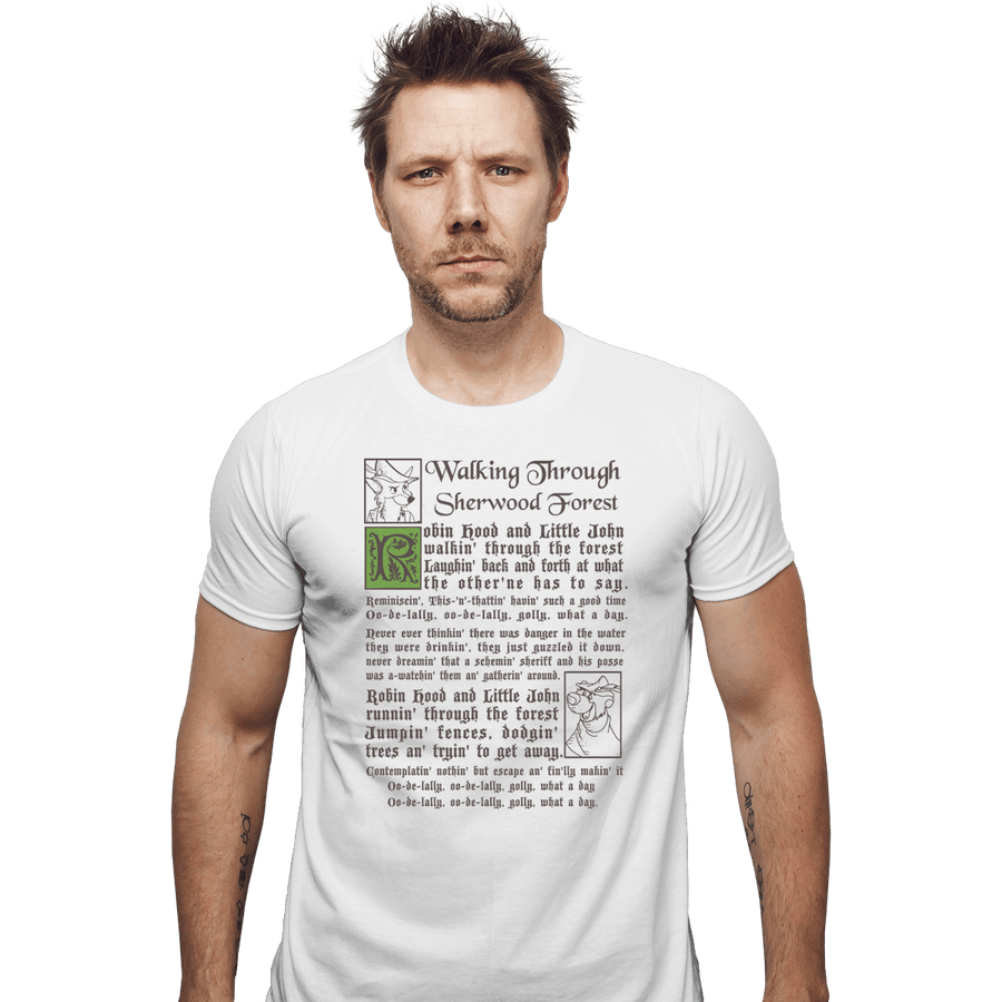 Shirts Fitted Shirts, Mens / Small / White Sherwood Forest