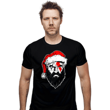 Load image into Gallery viewer, Secret_Shirts Fitted Shirts, Mens / Small / Black God Of Christmas

