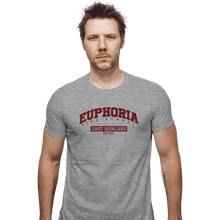 Load image into Gallery viewer, Secret_Shirts Fitted Shirts, Mens / Small / Sports Grey Euphoria High School
