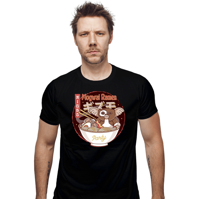 Shirts Fitted Shirts, Mens / Small / Black Mogwai Night Ramen