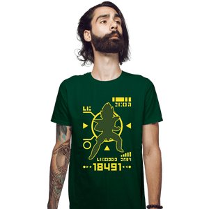 Shirts Fitted Shirts, Mens / Small / Irish Green Saiyan Power Over 18,000