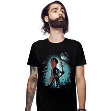 Load image into Gallery viewer, Shirts Fitted Shirts, Mens / Small / Black Rag Doll In Love
