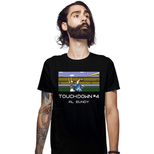 Secret_Shirts Fitted Shirts, Mens / Small / Black Tecmo Bundy!