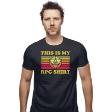 Load image into Gallery viewer, Shirts Fitted Shirts, Mens / Small / Dark Heather My RPG Shirt

