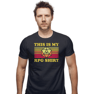 Shirts Fitted Shirts, Mens / Small / Dark Heather My RPG Shirt