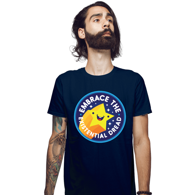 Shirts Fitted Shirts, Mens / Small / Navy Existential Dread