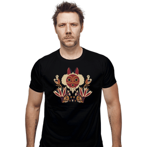 Shirts Fitted Shirts, Mens / Small / Black Mononoke Deco