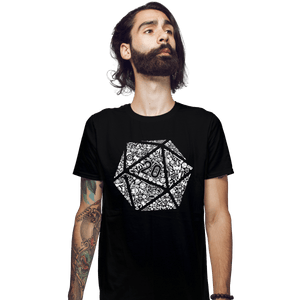 Shirts Fitted Shirts, Mens / Small / Black Mosaic D20