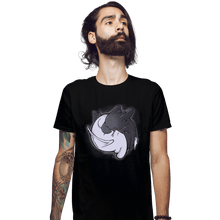 Load image into Gallery viewer, Shirts Fitted Shirts, Mens / Small / Black Dragon Tao
