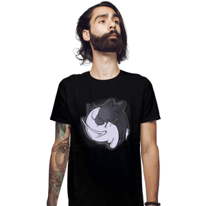 Shirts Fitted Shirts, Mens / Small / Black Dragon Tao
