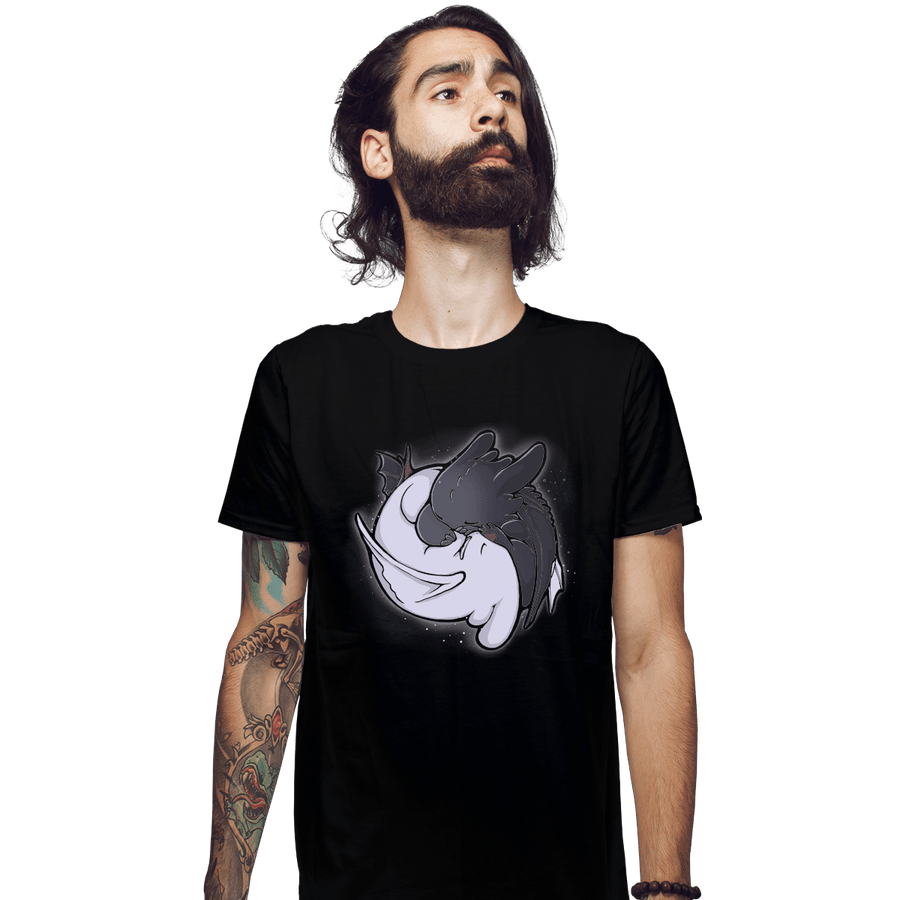 Shirts Fitted Shirts, Mens / Small / Black Dragon Tao