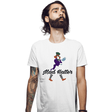 Load image into Gallery viewer, Shirts Fitted Shirts, Mens / Small / White Mad Hatter
