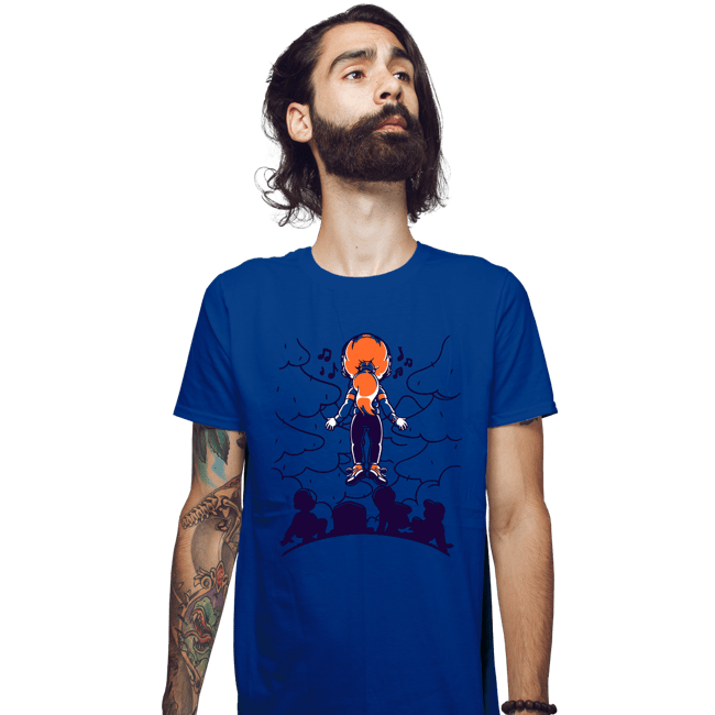 Daily_Deal_Shirts Fitted Shirts, Mens / Small / Royal Blue Max Rescue