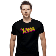 Load image into Gallery viewer, Secret_Shirts Fitted Shirts, Mens / Small / Black Uncanny X-MAS
