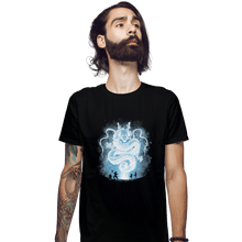 Load image into Gallery viewer, Shirts Fitted Shirts, Mens / Small / Black The Legend Of Dragon
